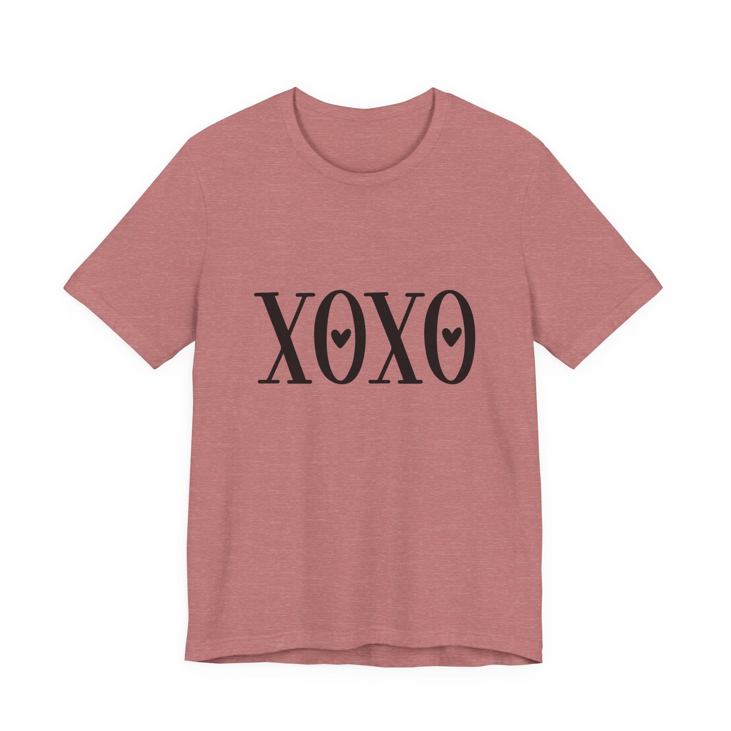 XOXO Heart Tee — Romantic Valentine's Day Graphic T-Shirt
