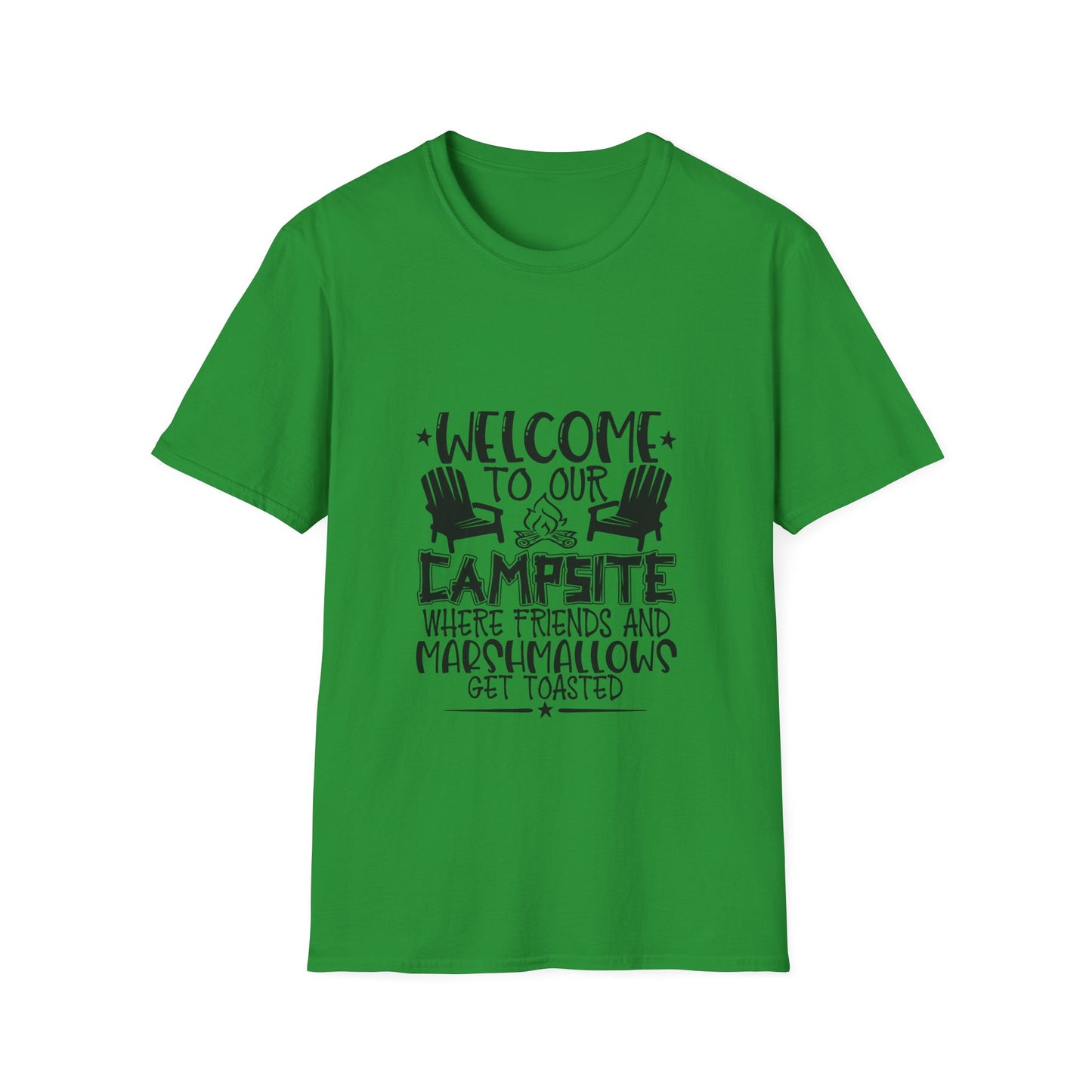 Welcome to our Campsite Unisex Softstyle T-Shirt