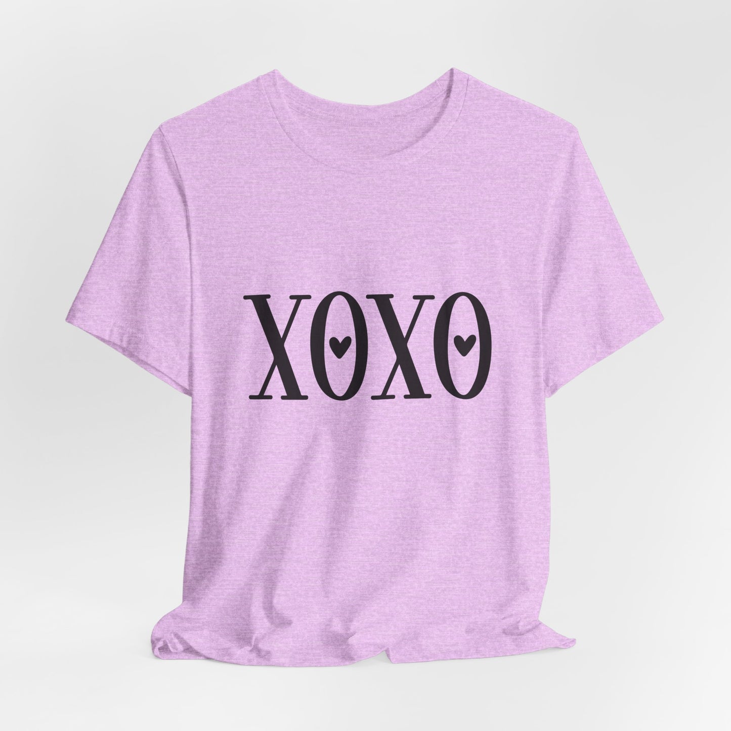 XOXO Heart Tee — Romantic Valentine's Day Graphic T-Shirt