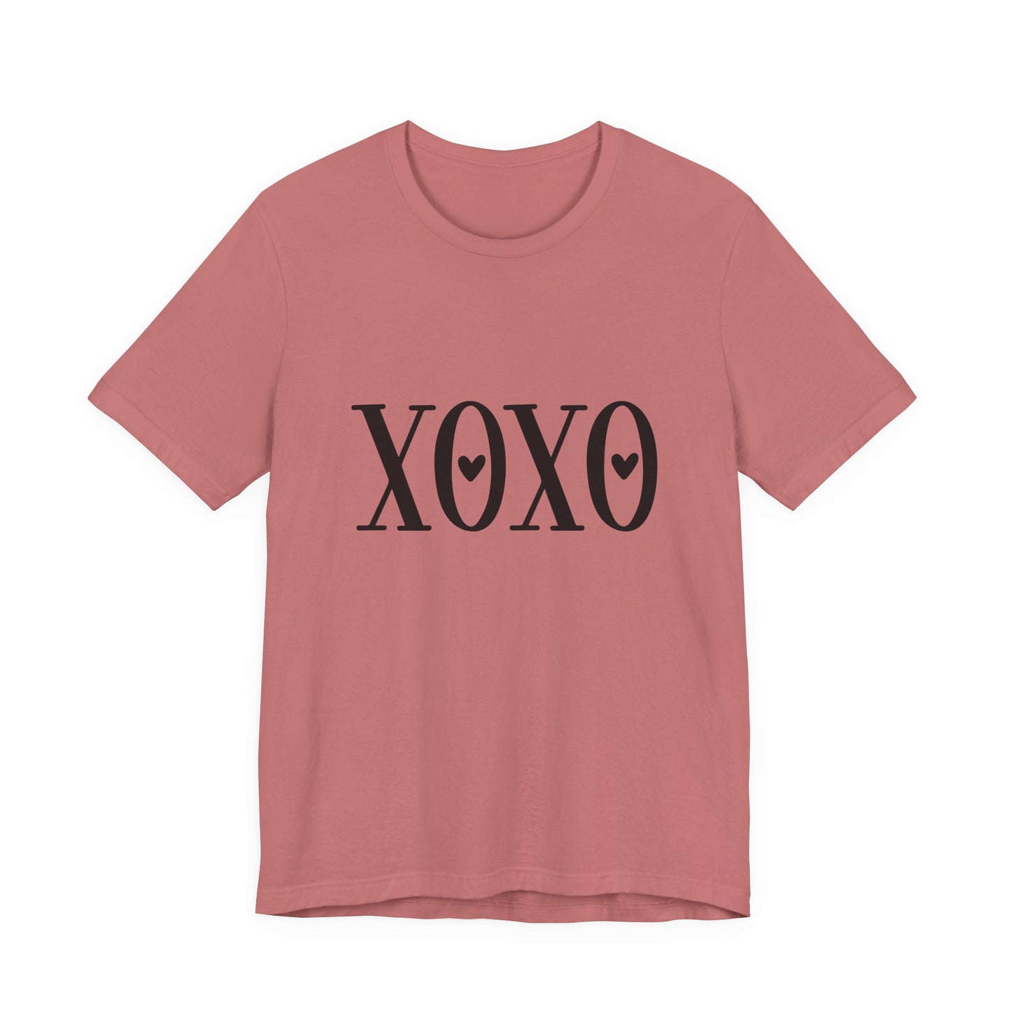 XOXO Heart Tee — Romantic Valentine's Day Graphic T-Shirt