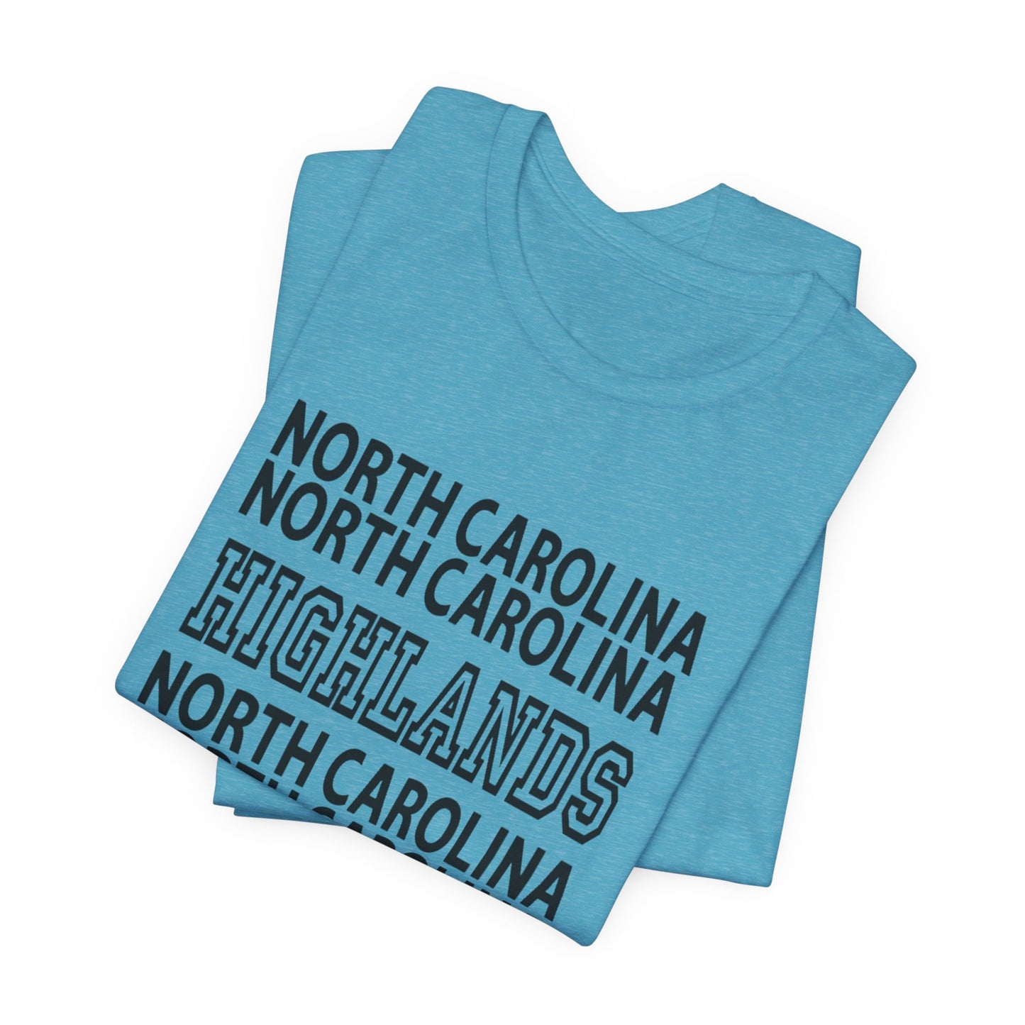 North Carolina Highlands T-Shirt — Retro State Pride Tee