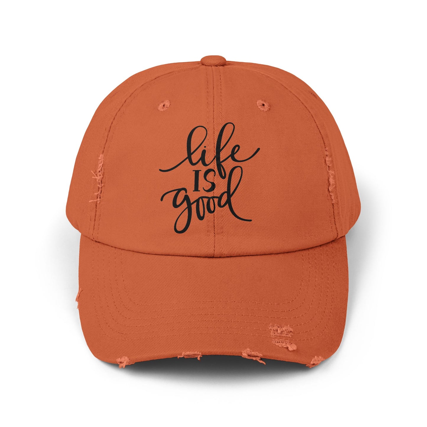 Life Is Good Distressed Baseball Cap