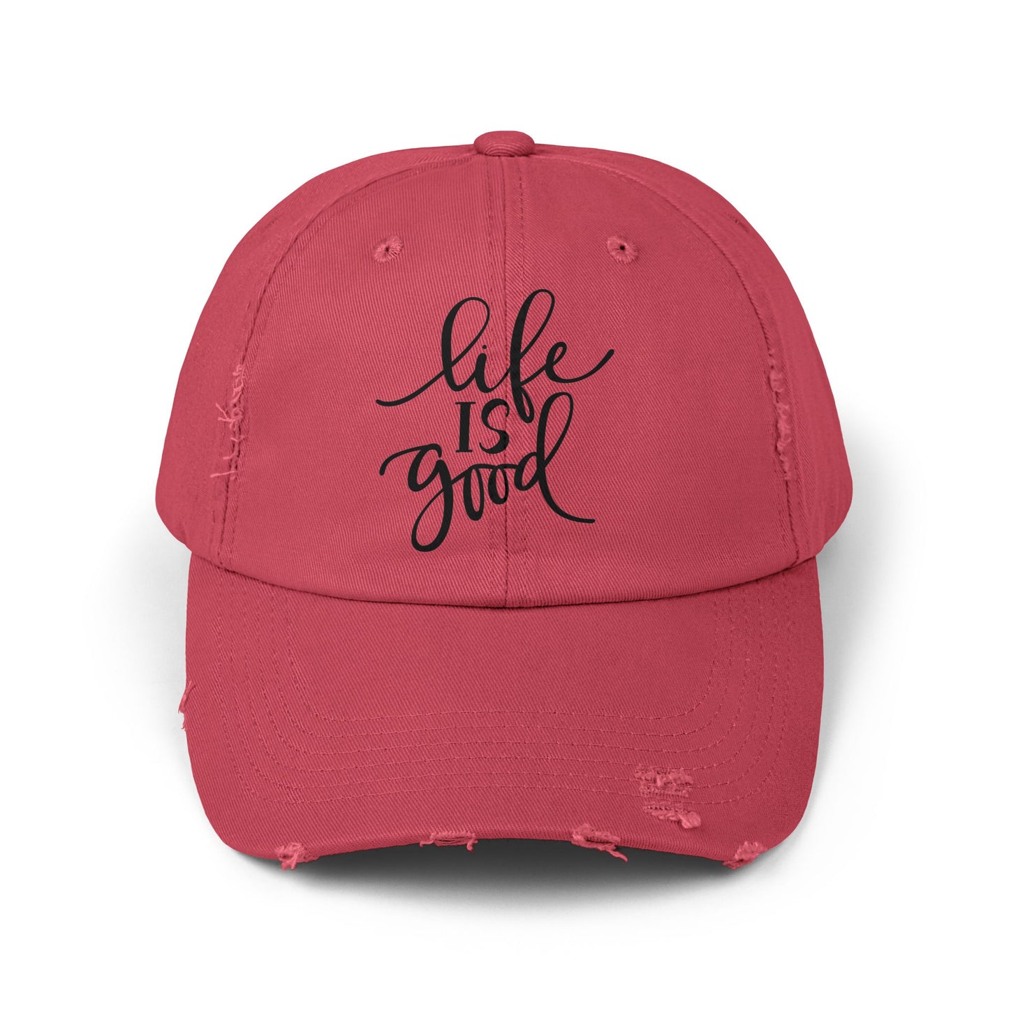 Life Is Good Distressed Baseball Cap