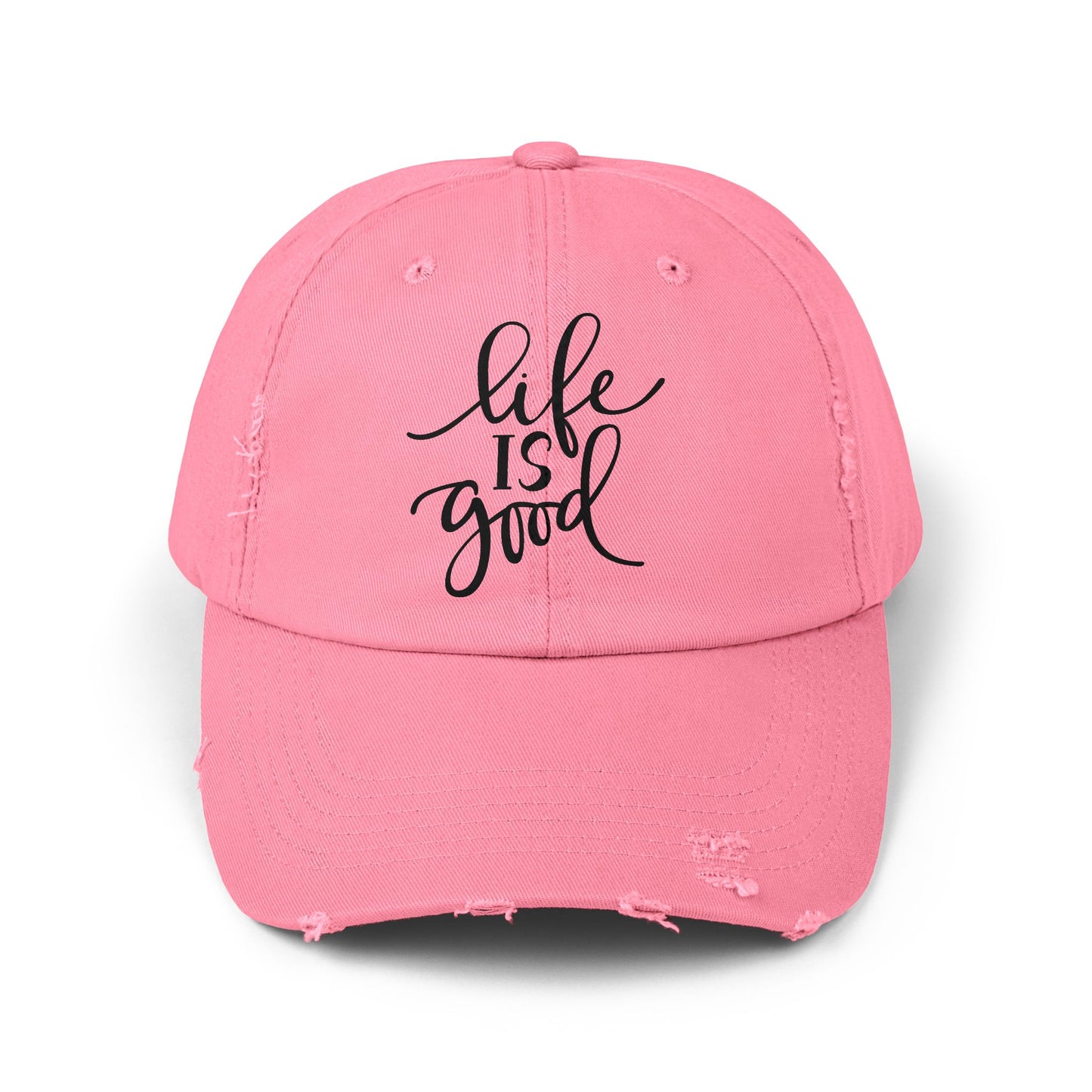 Life Is Good Distressed Baseball Cap