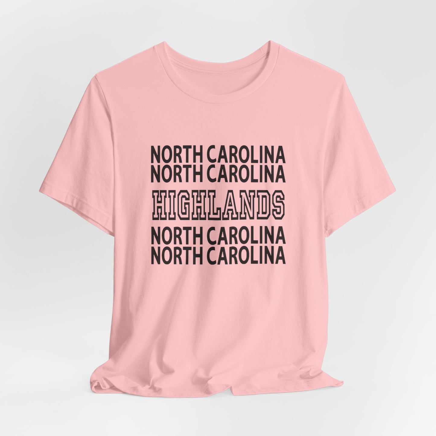 North Carolina Highlands T-Shirt — Retro State Pride Tee