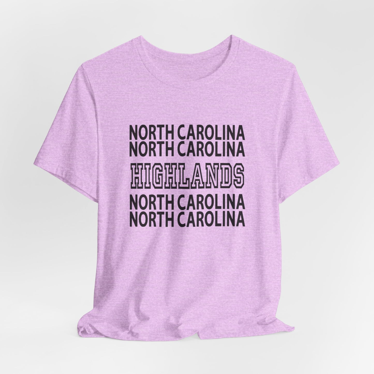 North Carolina Highlands T-Shirt — Retro State Pride Tee