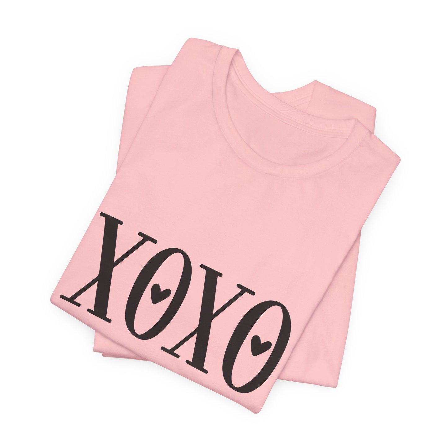 XOXO Heart Tee — Romantic Valentine's Day Graphic T-Shirt
