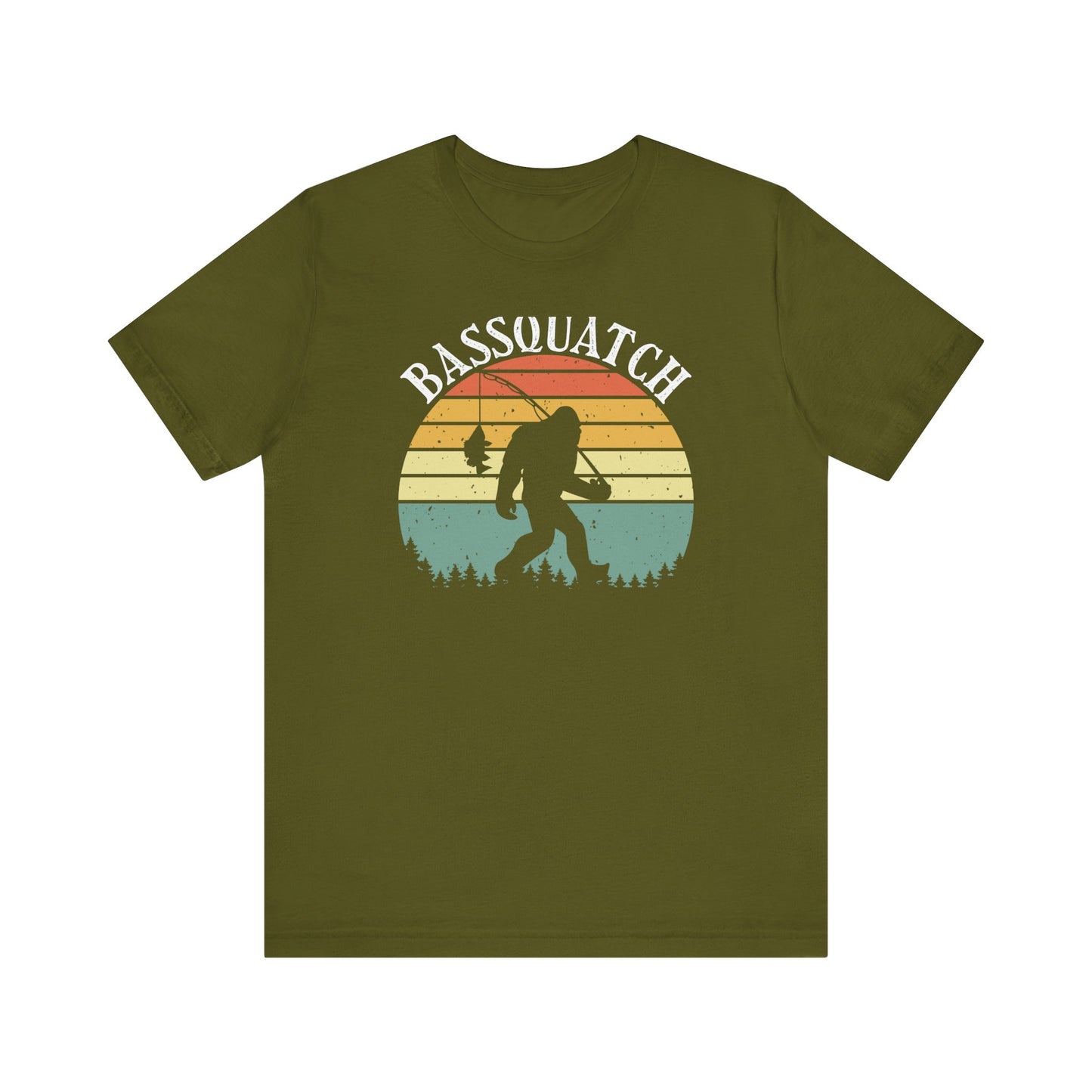 Bassquatch Unisex Short Sleeve Tee