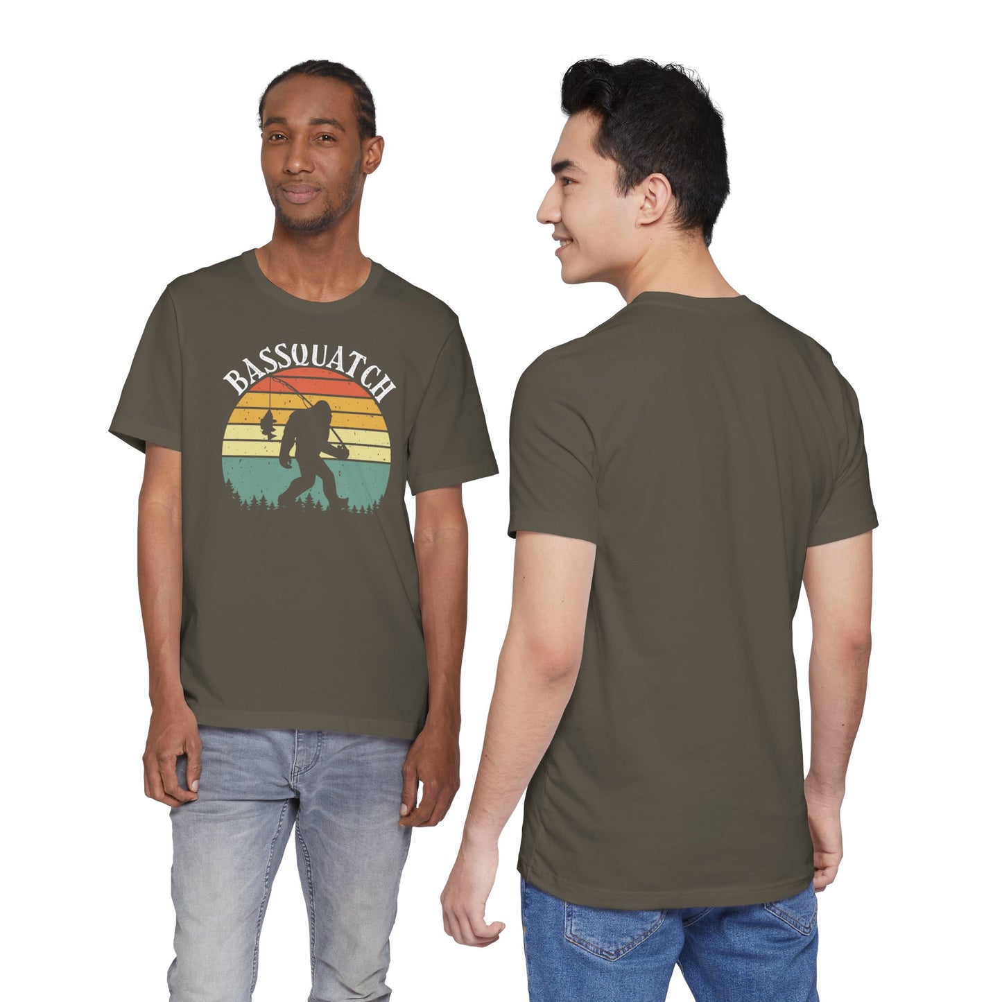 Bassquatch Unisex Short Sleeve Tee