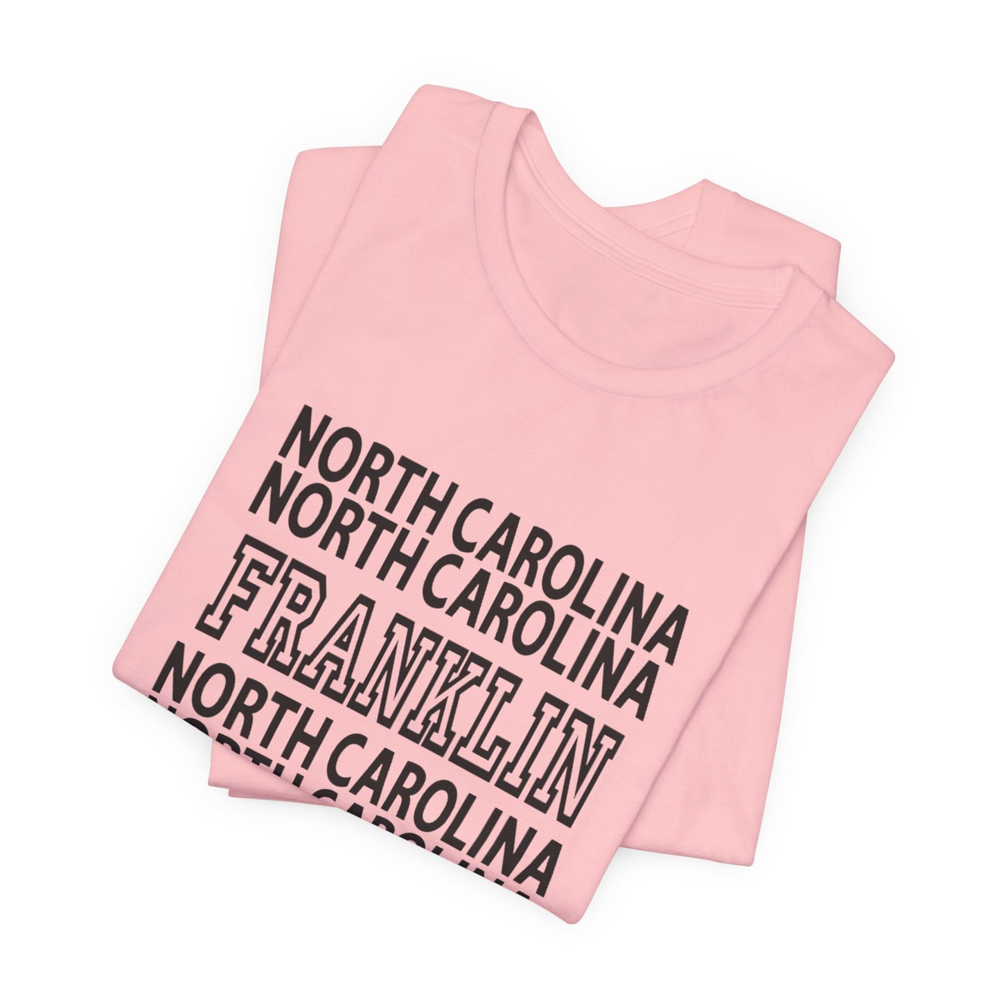 North Carolina Franklin Tee — Vintage State Town Graphic T-Shirt