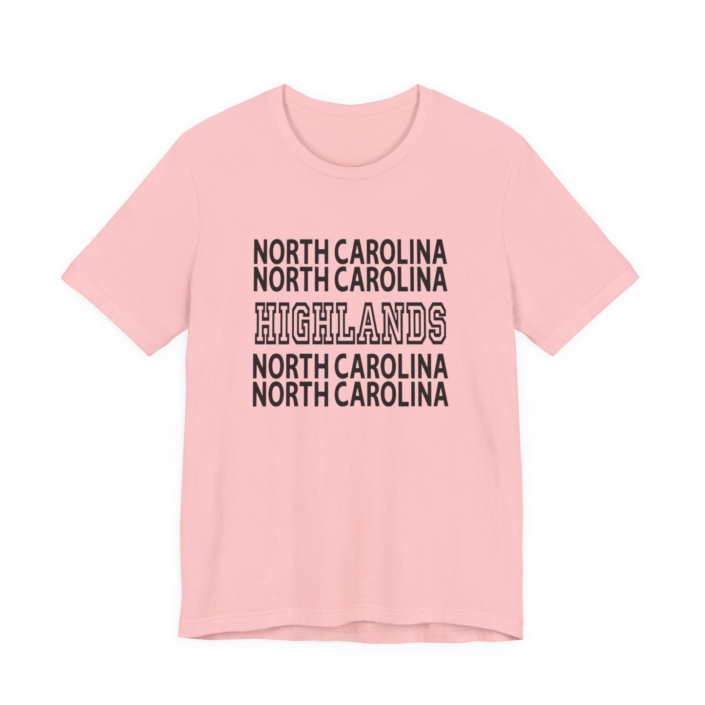 North Carolina Highlands T-Shirt — Retro State Pride Tee