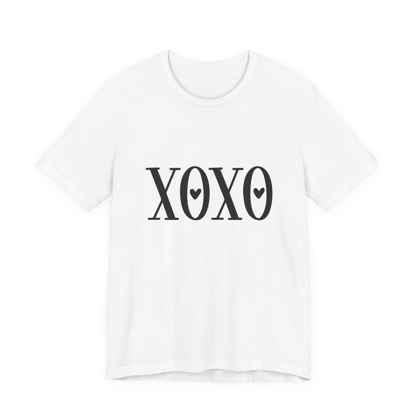 XOXO Heart Tee — Romantic Valentine's Day Graphic T-Shirt
