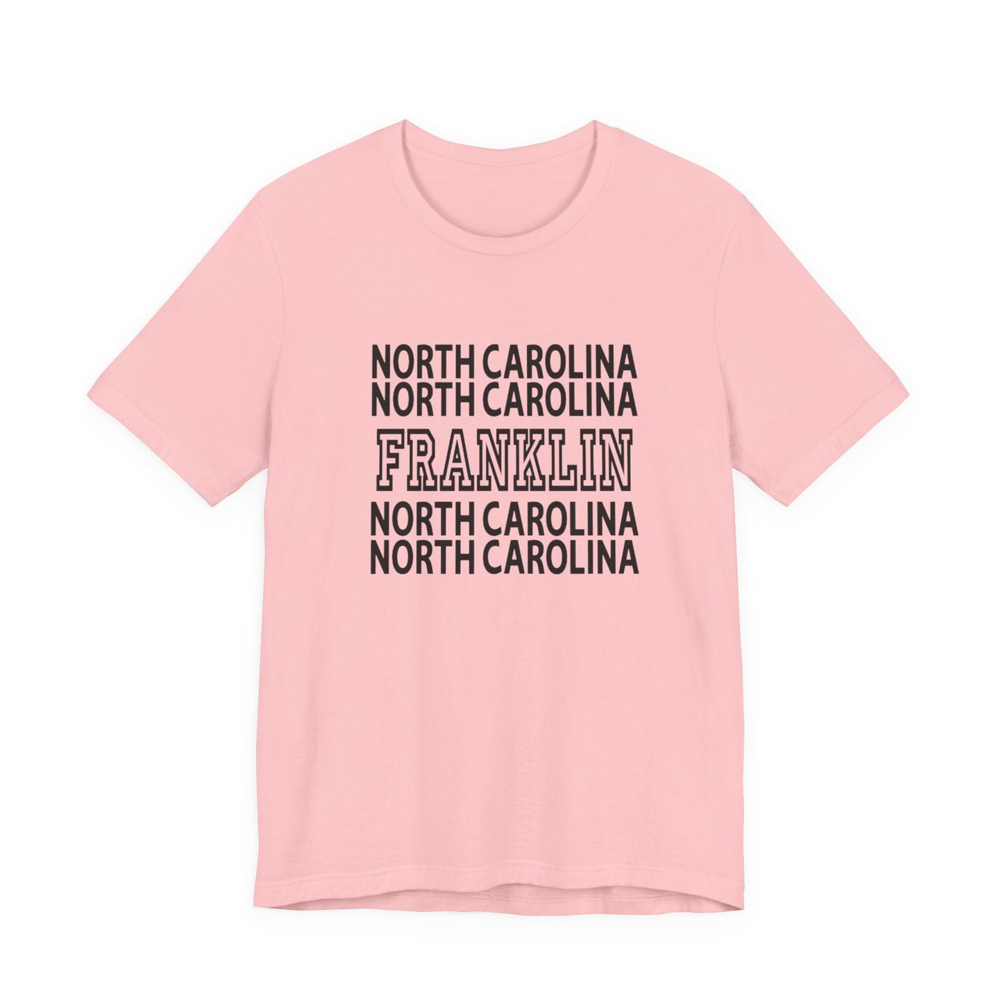 North Carolina Franklin Tee — Vintage State Town Graphic T-Shirt