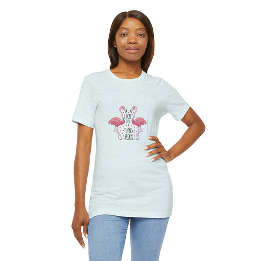 Flamingo Friends Tee — "Don't Be a Lying Loon" Cute Pink Flamingo Graphic T-Shirt