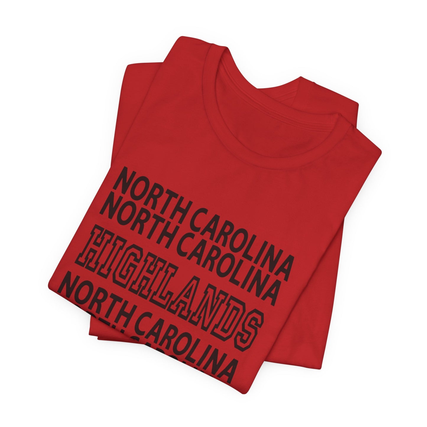 North Carolina Highlands T-Shirt — Retro State Pride Tee