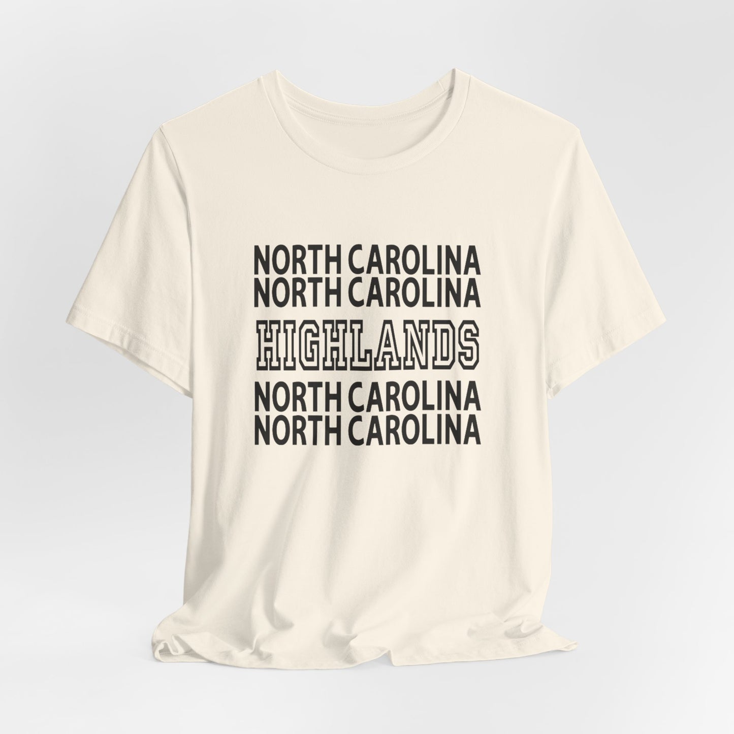 North Carolina Highlands T-Shirt — Retro State Pride Tee