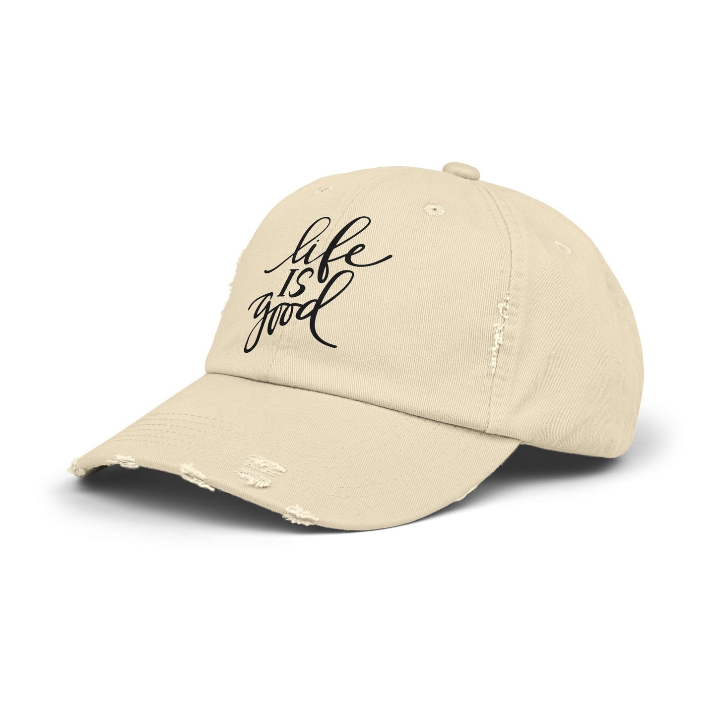 Life Is Good Distressed Baseball Cap
