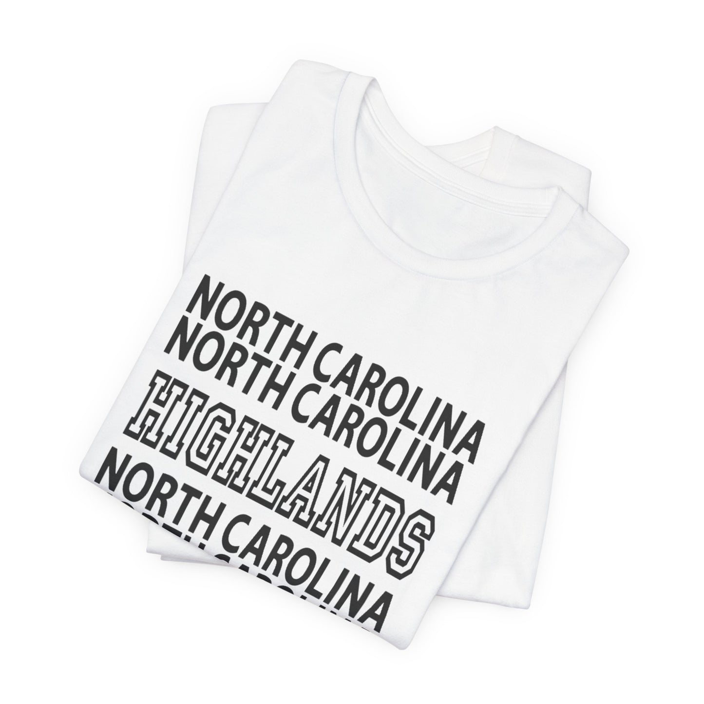 North Carolina Highlands T-Shirt — Retro State Pride Tee