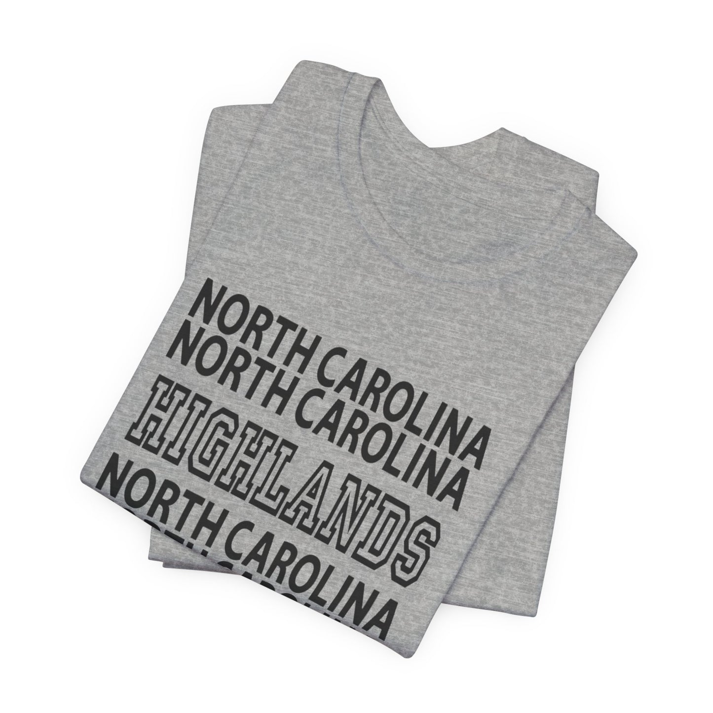 North Carolina Highlands T-Shirt — Retro State Pride Tee