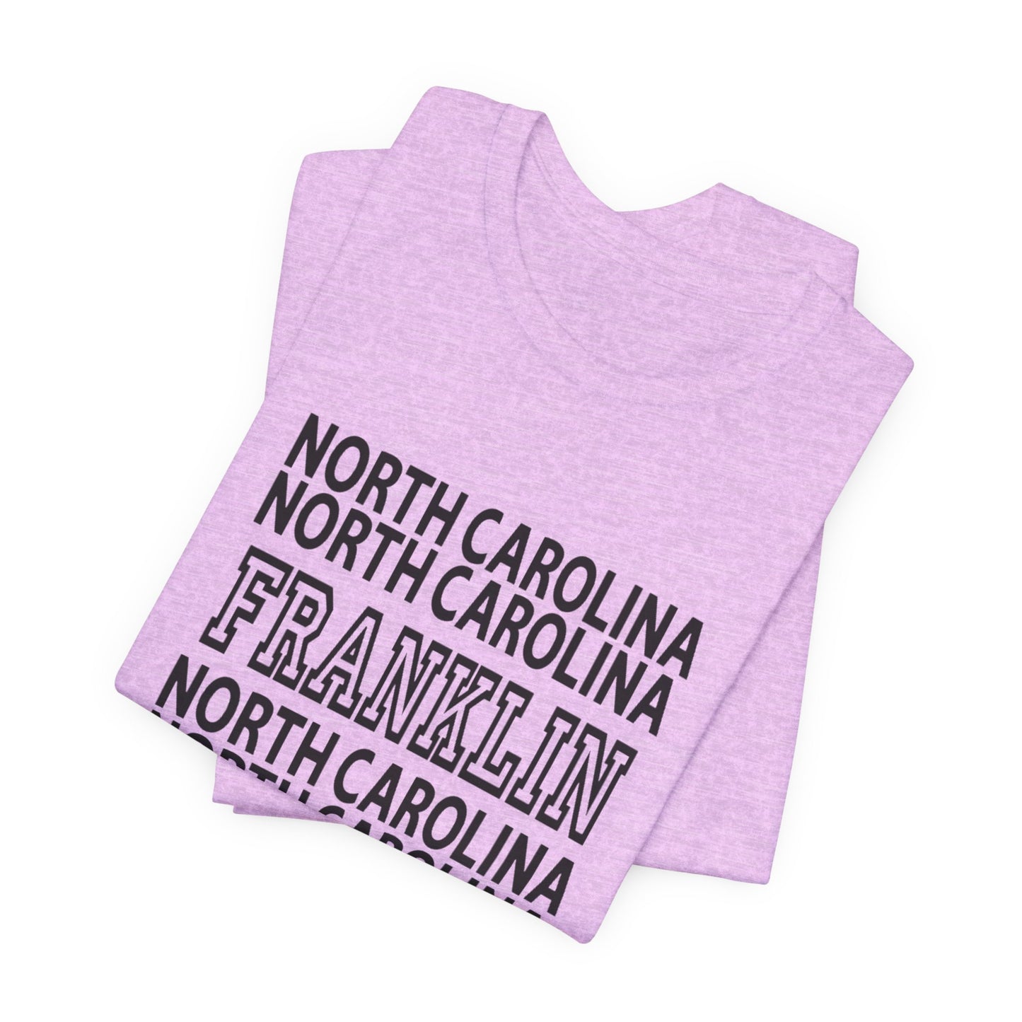 North Carolina Franklin Tee — Vintage State Town Graphic T-Shirt