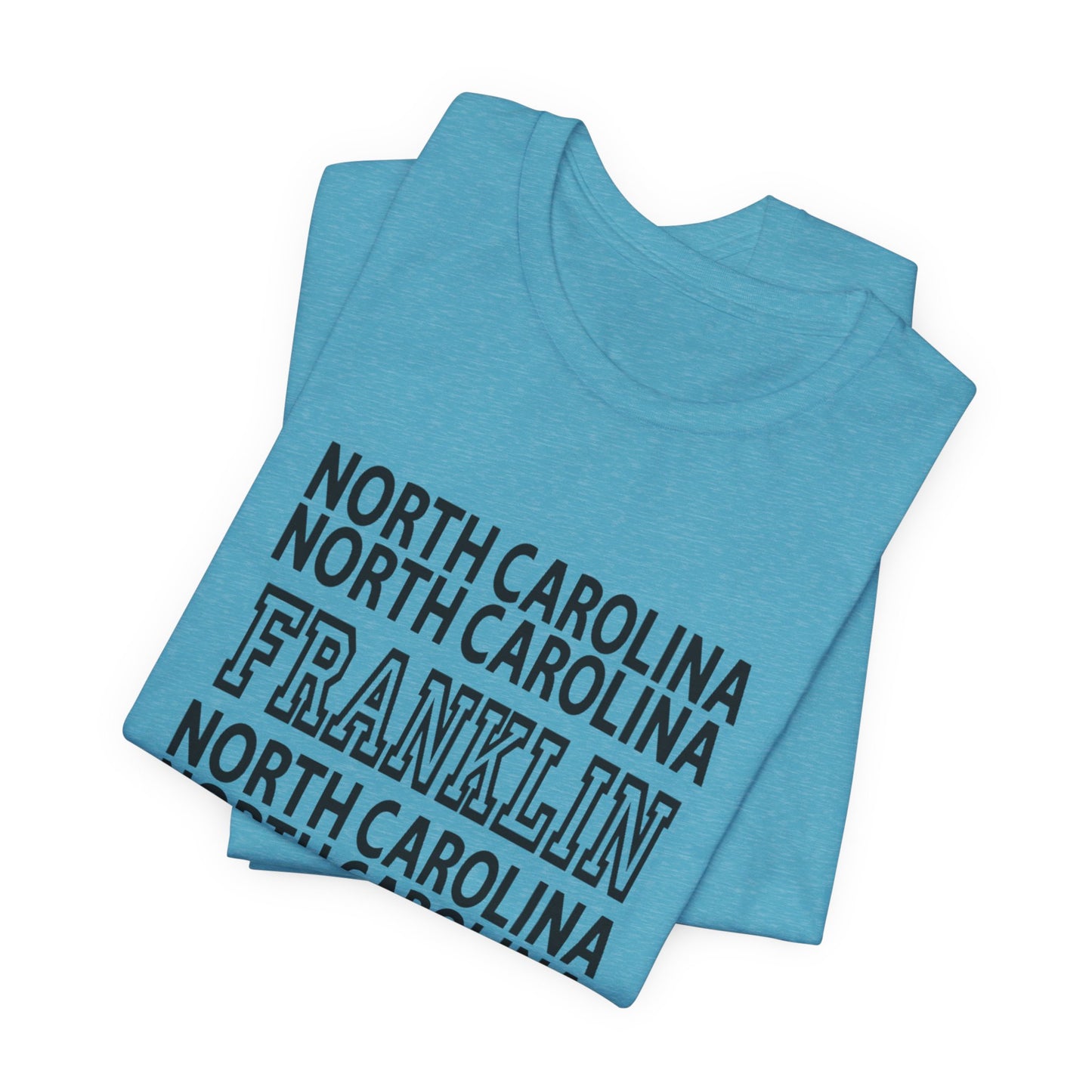 North Carolina Franklin Tee — Vintage State Town Graphic T-Shirt