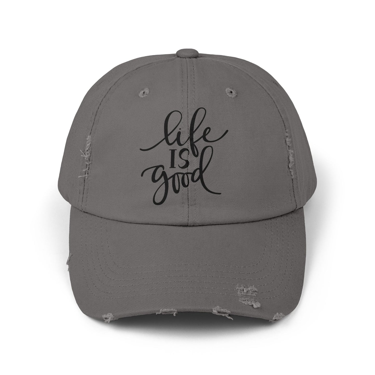 Life Is Good Distressed Baseball Cap