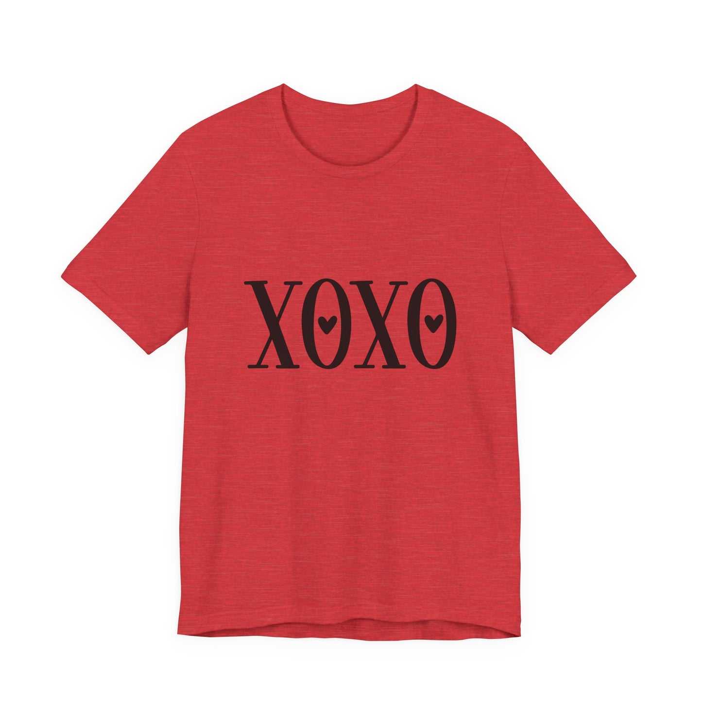 XOXO Heart Tee — Romantic Valentine's Day Graphic T-Shirt