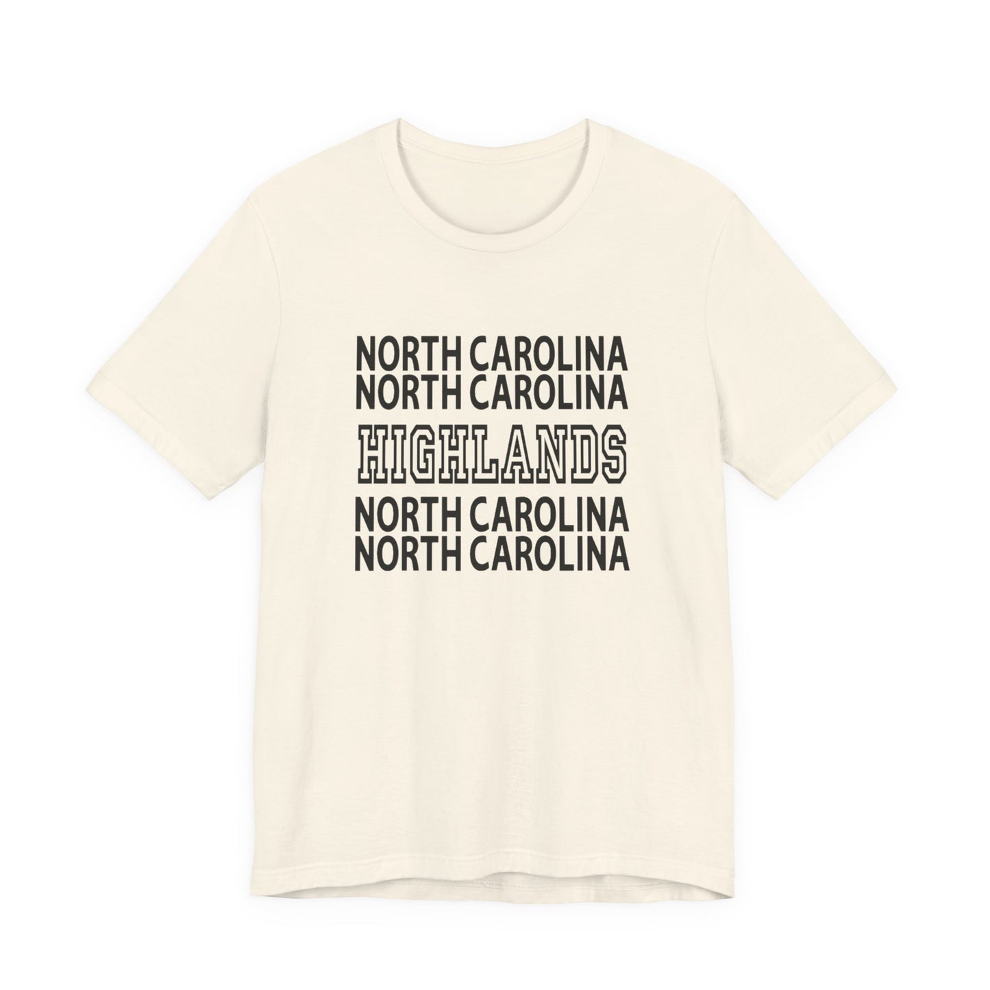 North Carolina Highlands T-Shirt — Retro State Pride Tee