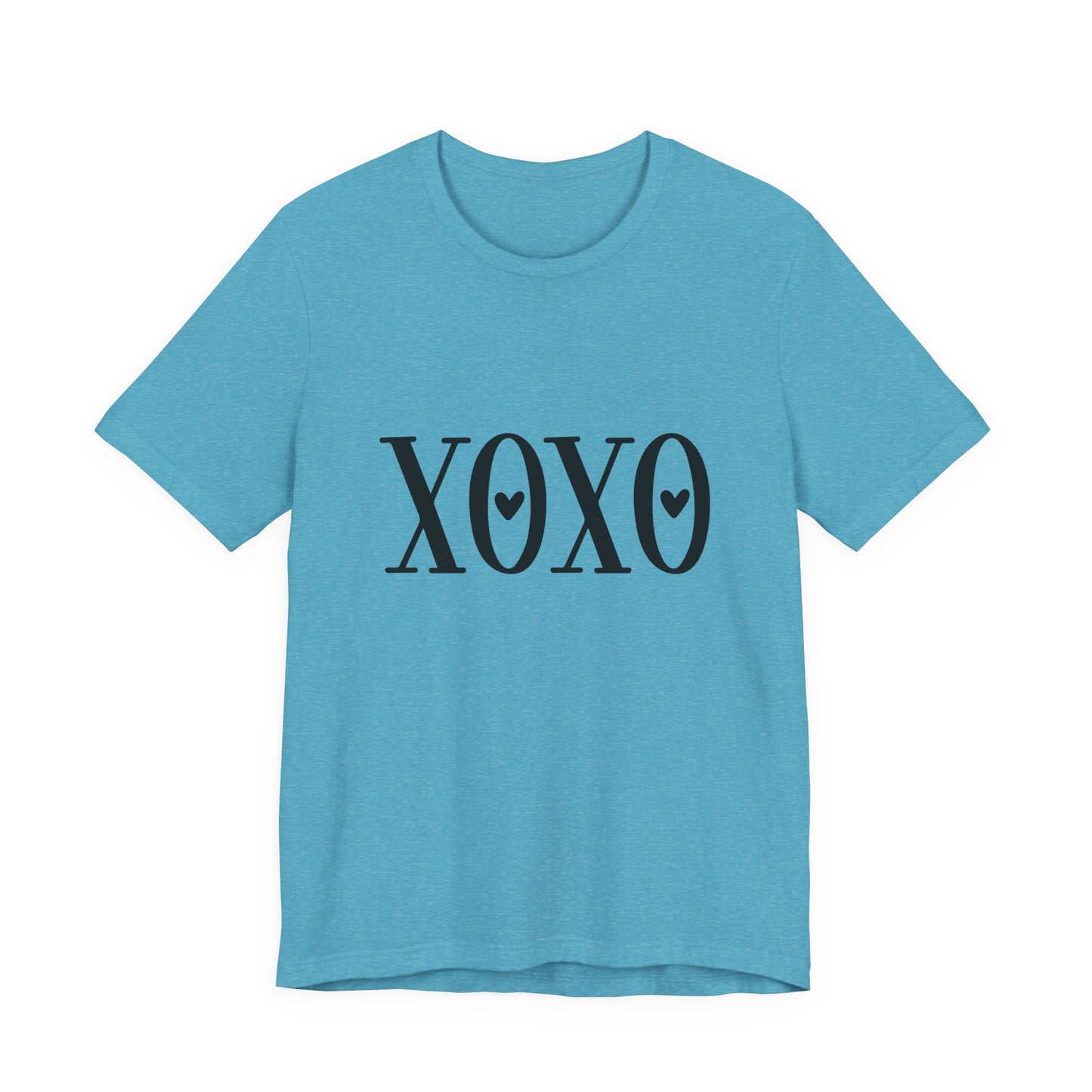 XOXO Heart Tee — Romantic Valentine's Day Graphic T-Shirt