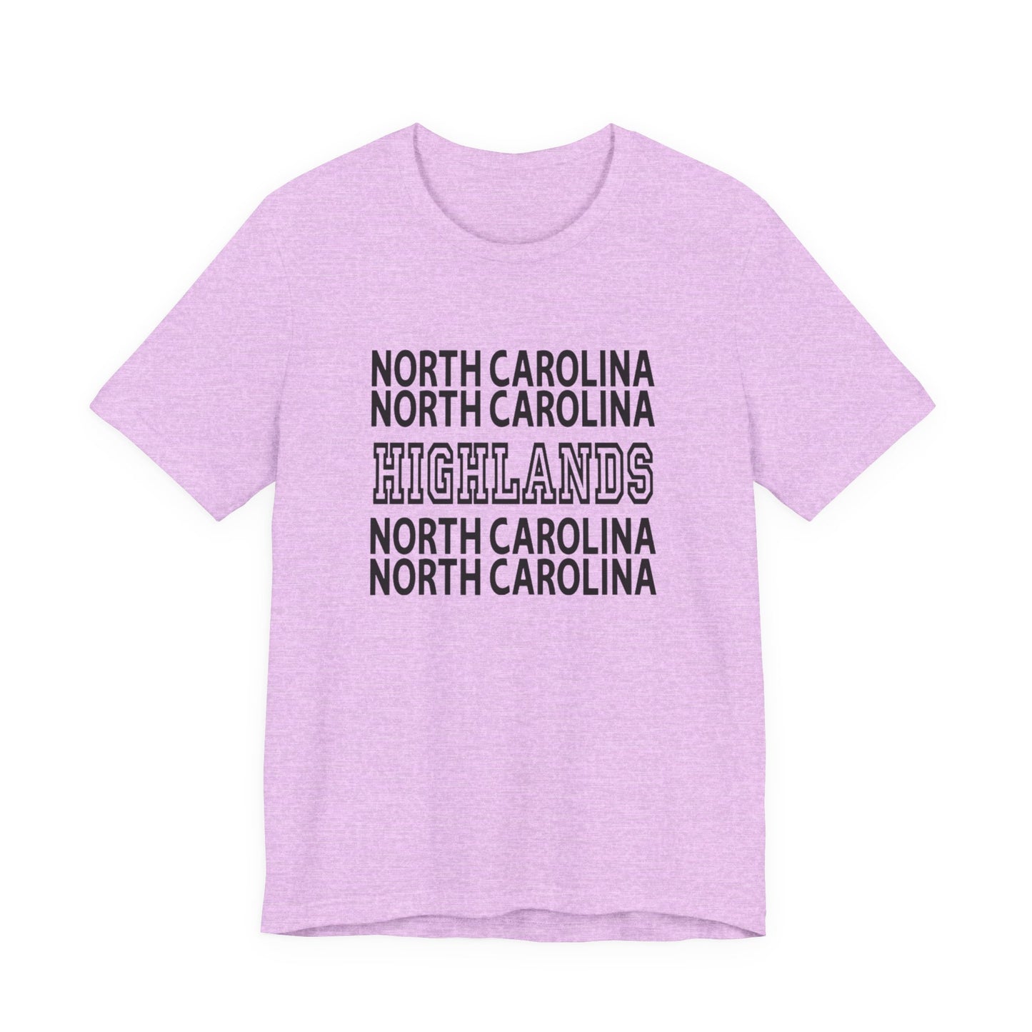 North Carolina Highlands T-Shirt — Retro State Pride Tee