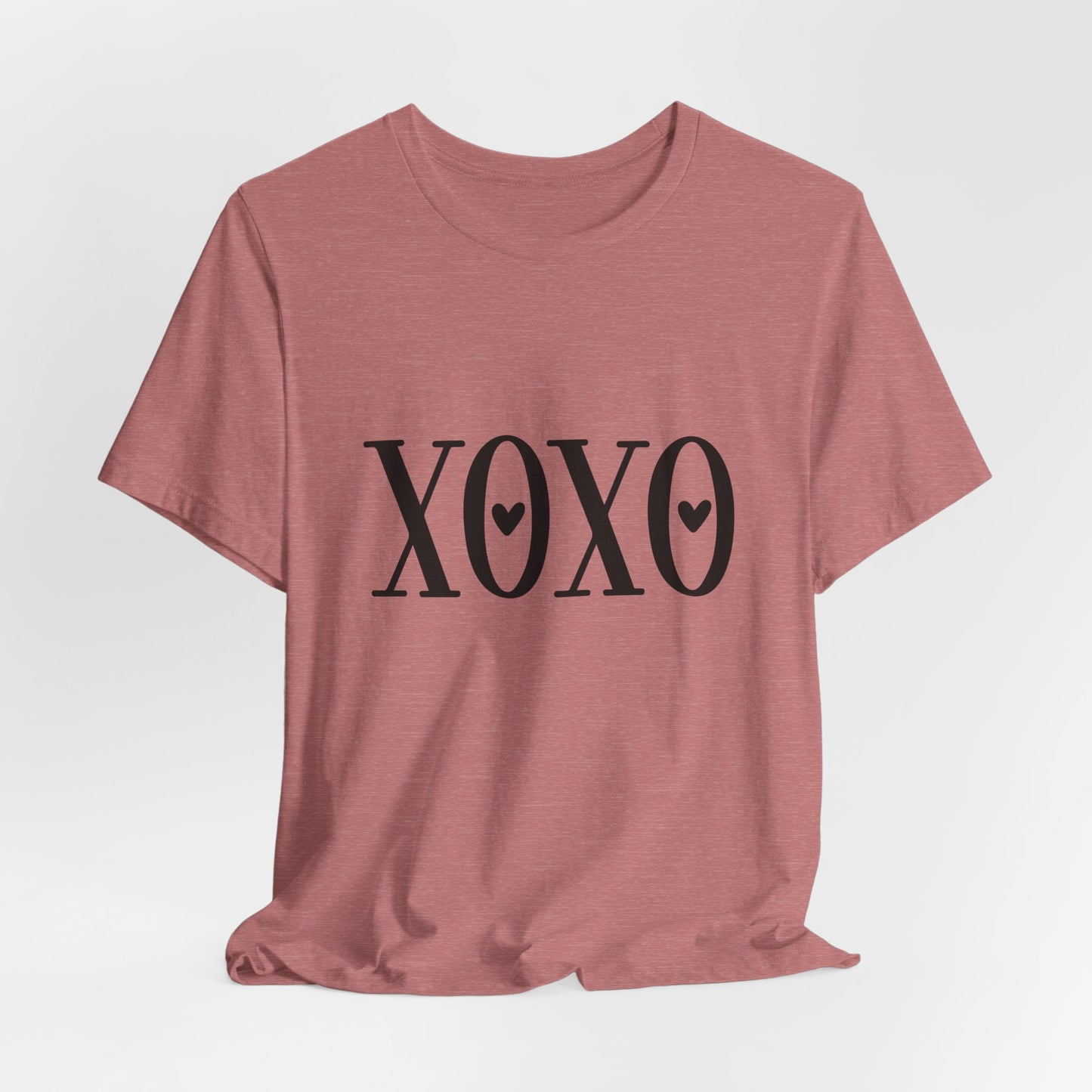 XOXO Heart Tee — Romantic Valentine's Day Graphic T-Shirt