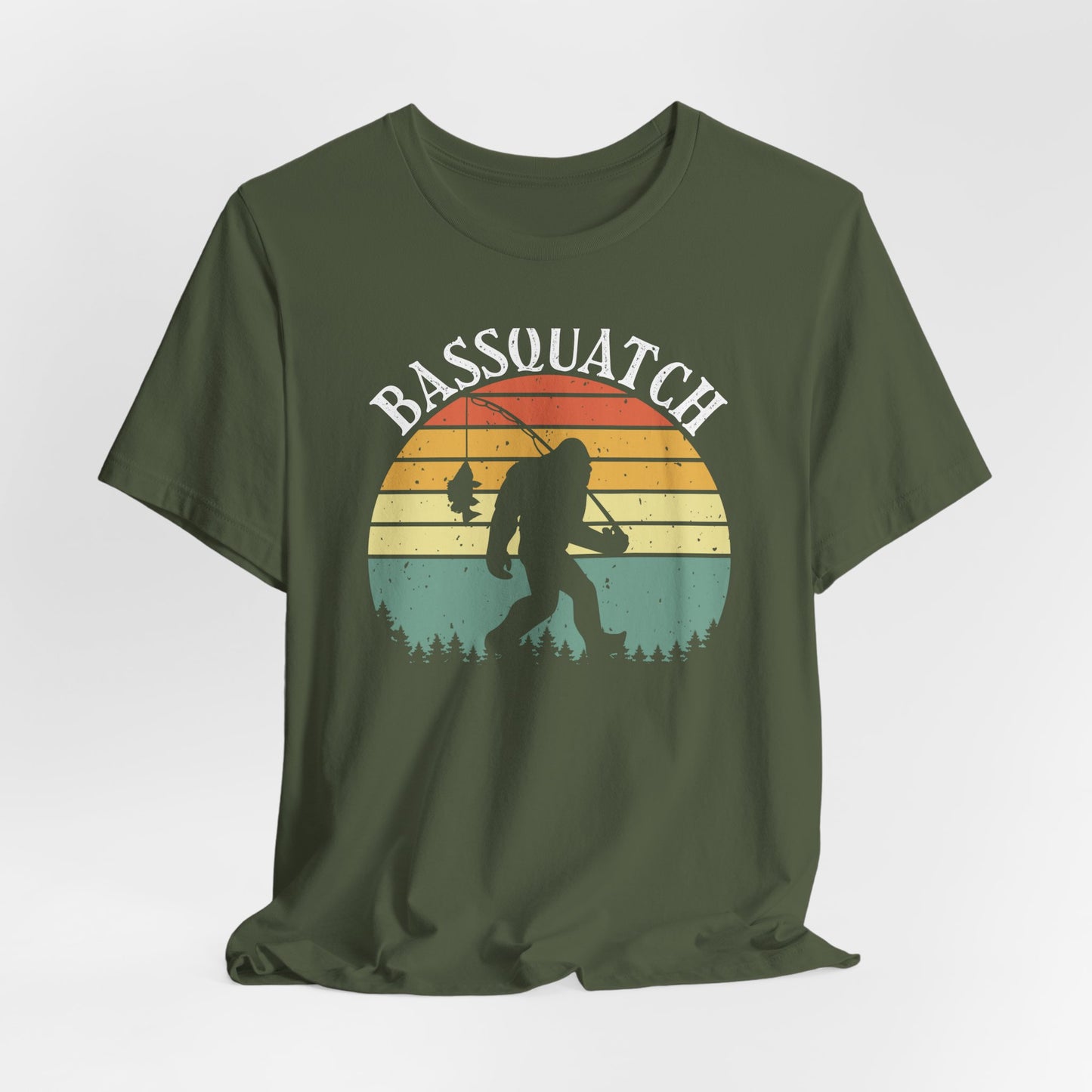 Bassquatch Unisex Short Sleeve Tee