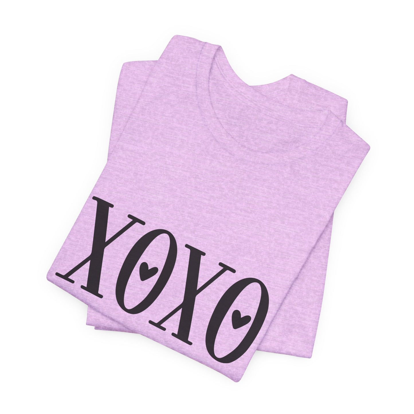 XOXO Heart Tee — Romantic Valentine's Day Graphic T-Shirt