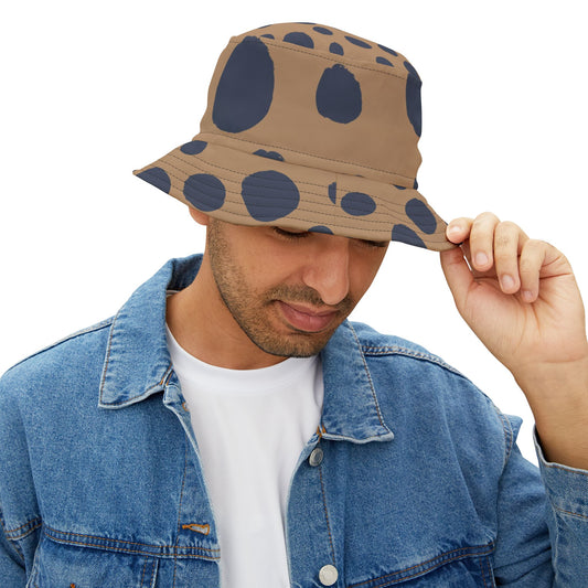Leopard Spot Bucket Hat — Trendy Animal Print Sun Hat