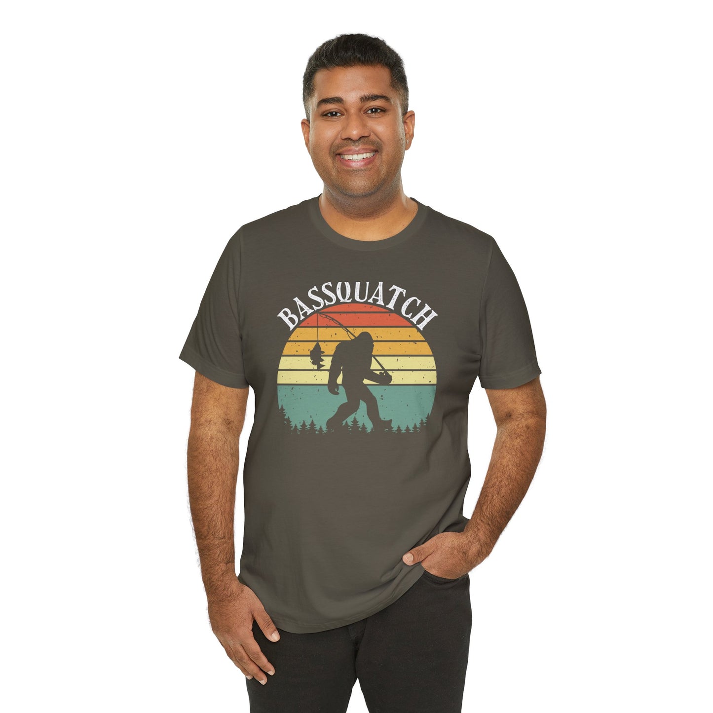 Bassquatch Unisex Short Sleeve Tee