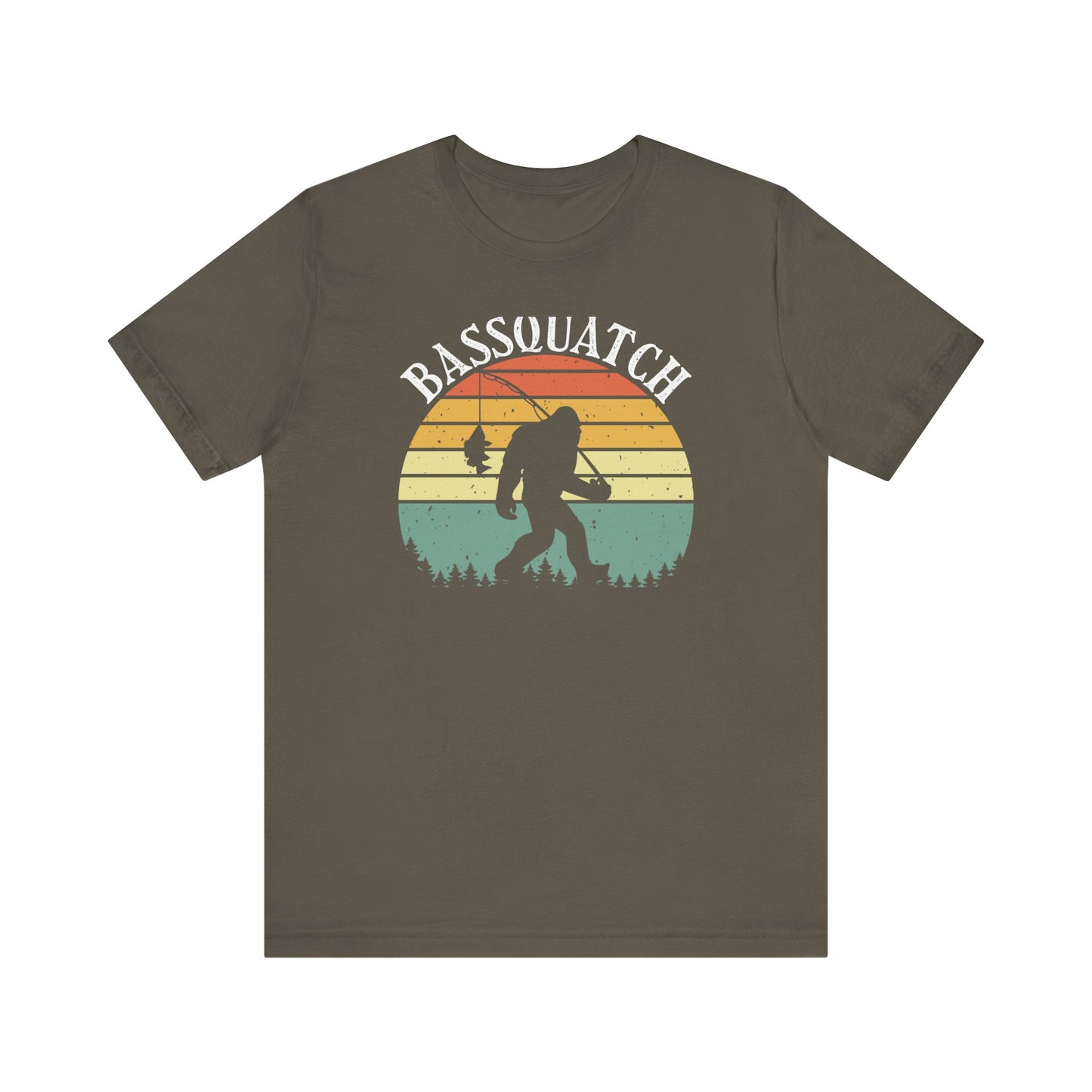 Bassquatch Unisex Short Sleeve Tee
