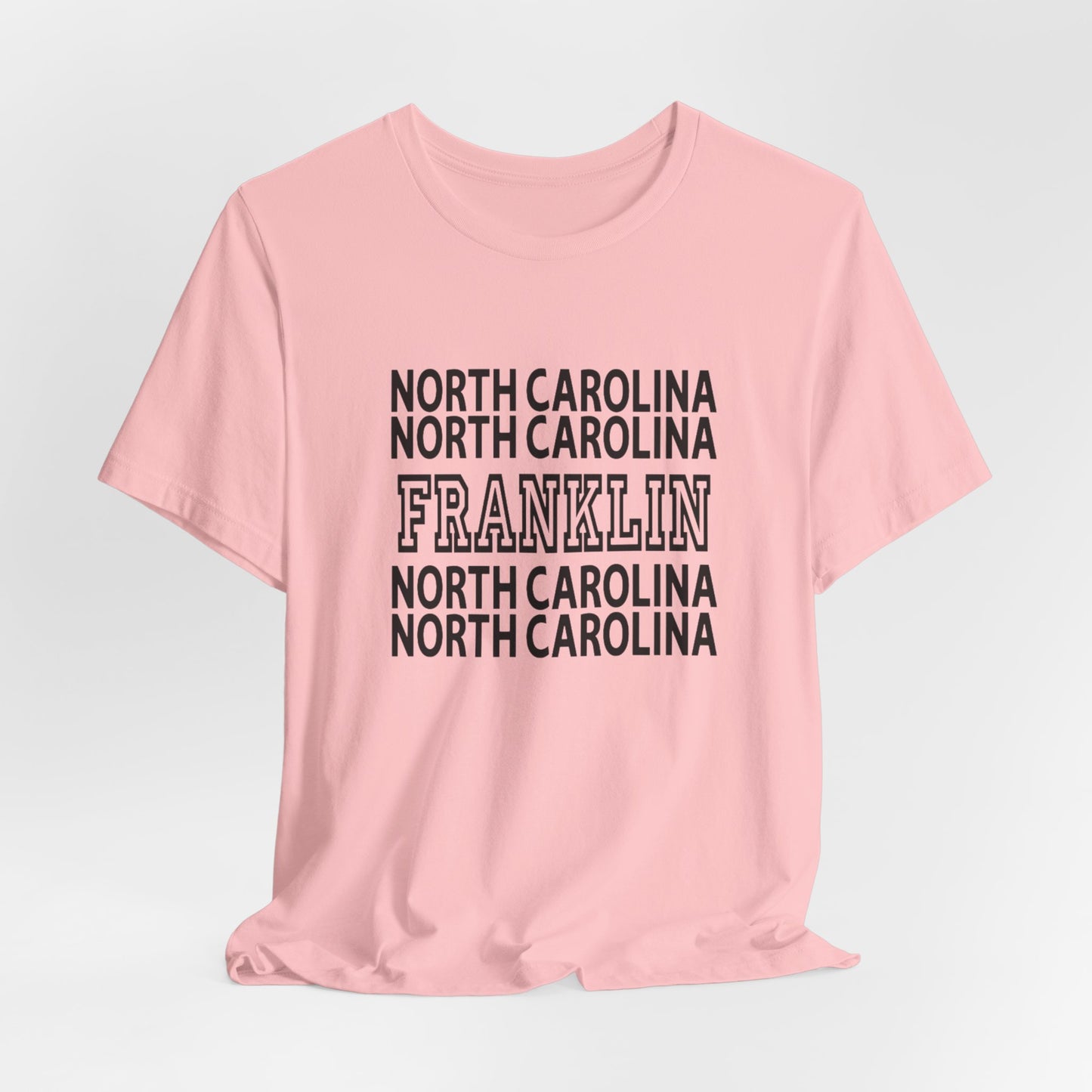 North Carolina Franklin Tee — Vintage State Town Graphic T-Shirt