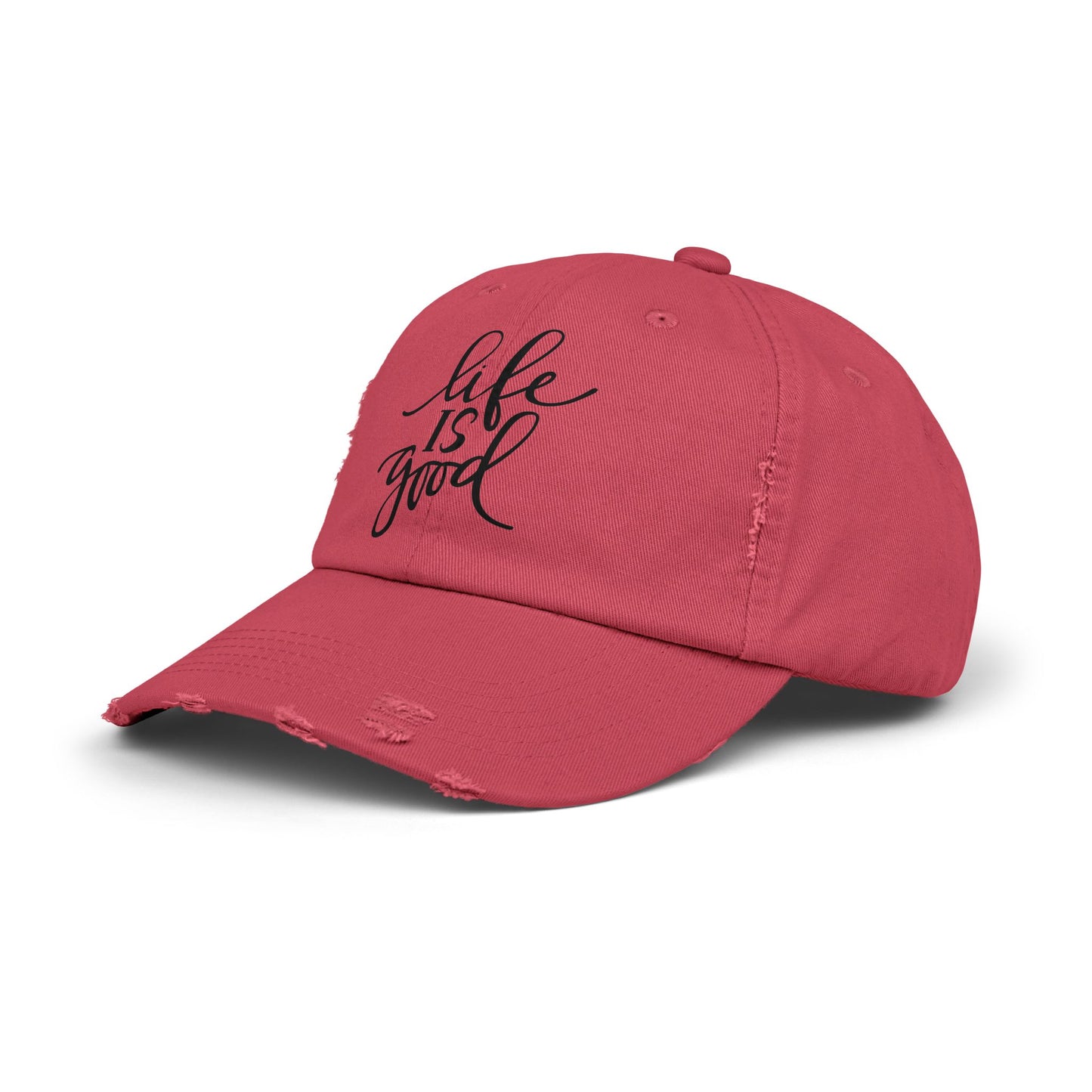 Life Is Good Distressed Baseball Cap