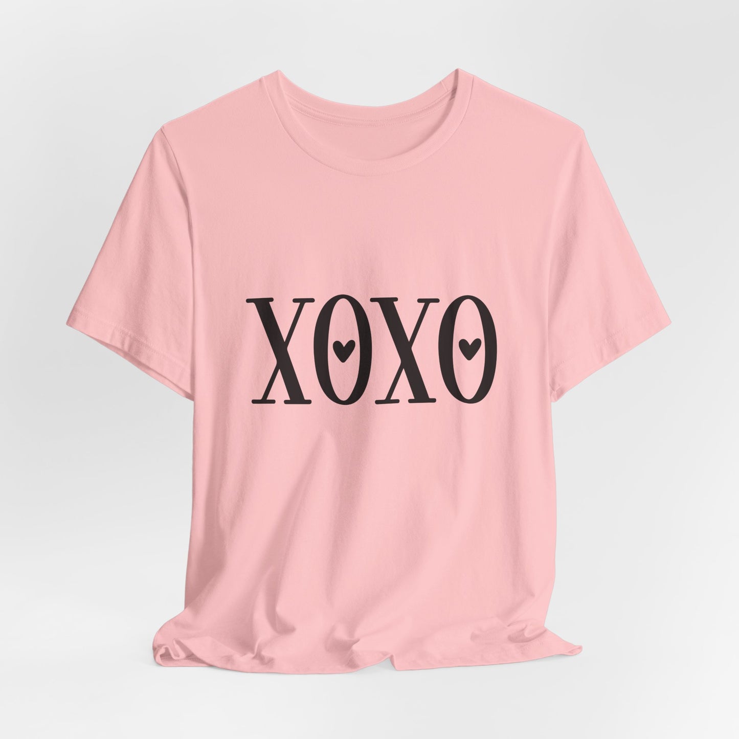 XOXO Heart Tee — Romantic Valentine's Day Graphic T-Shirt